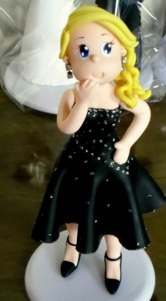 Topo de bolo 15 Anos personalizada